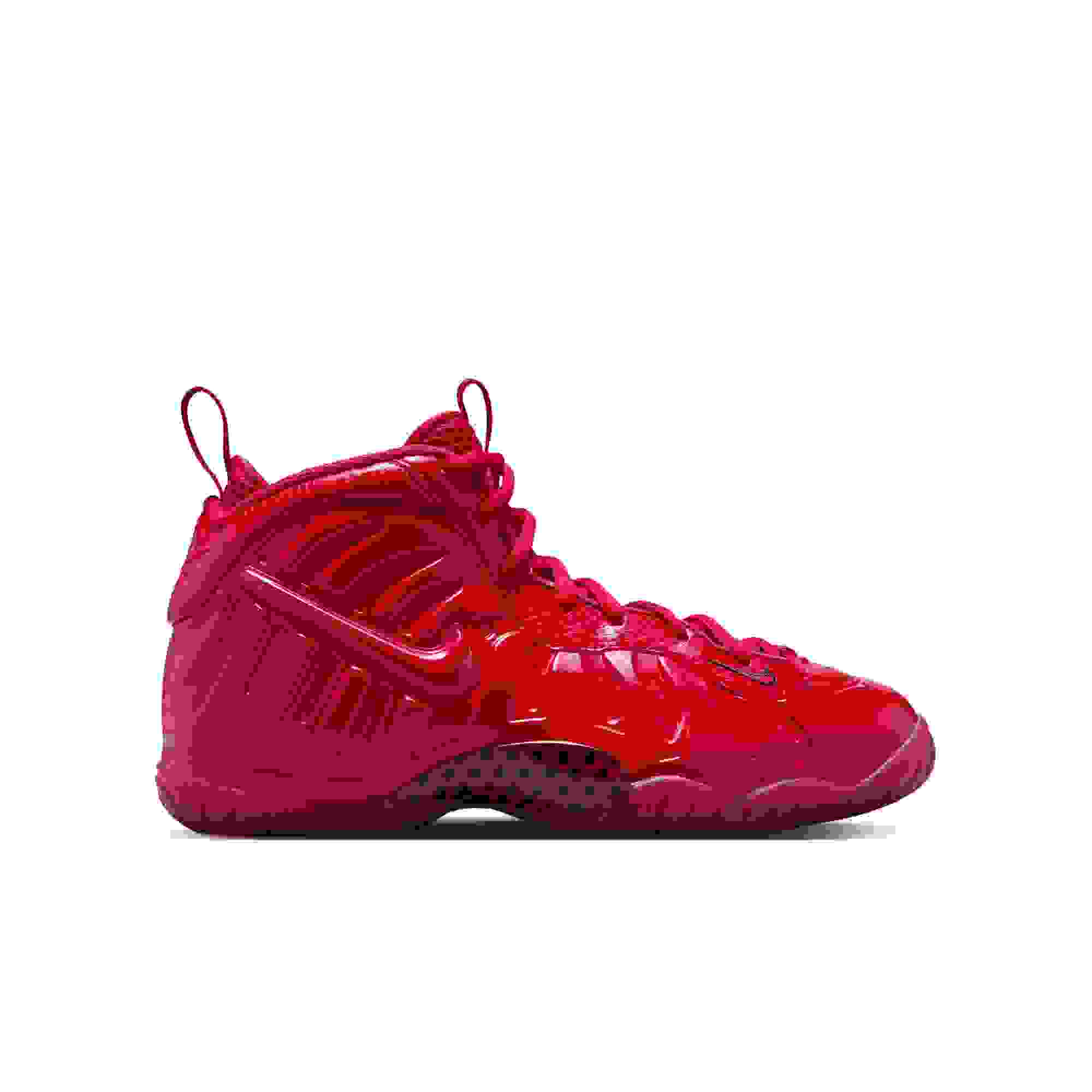 Nike Air Foamposite Pro Grade School Kids' "Gym Red" Shoe